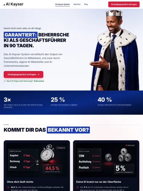 Startseite von ai-kayser.com